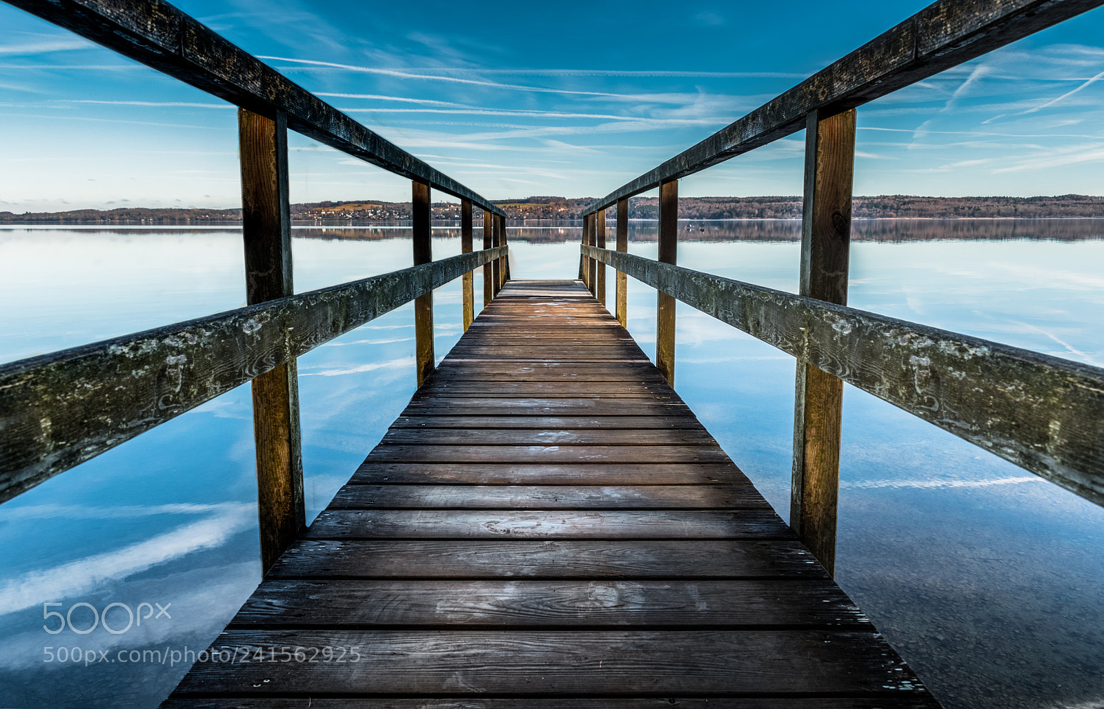 Nikon D5500 sample photo. Ammersee pier photography