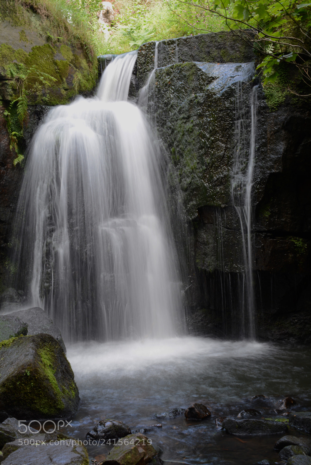 Nikon D7100 sample photo. Lumsdale falls, near matlock photography