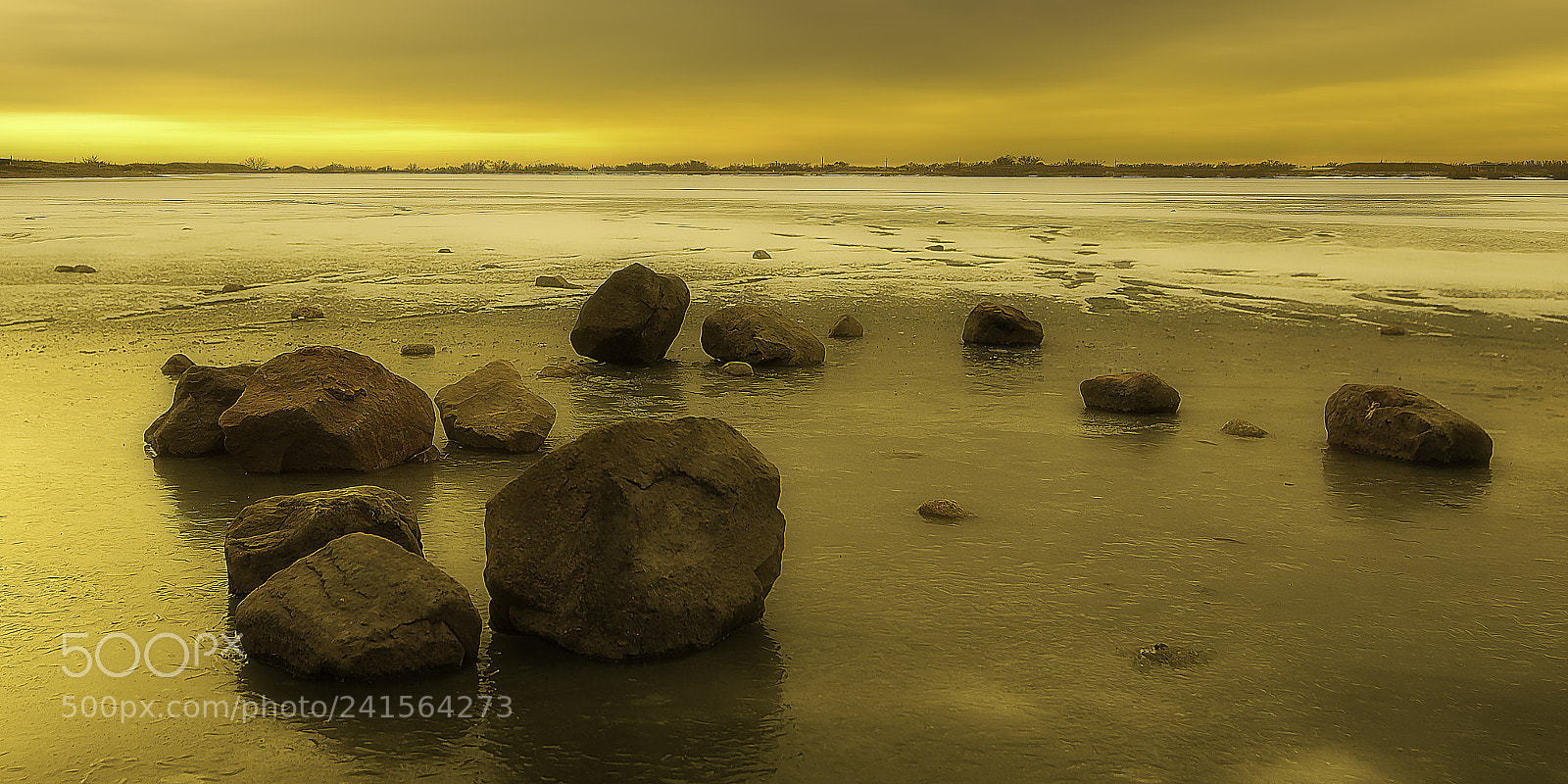 Nikon D810 sample photo. Rocks on the ice photography