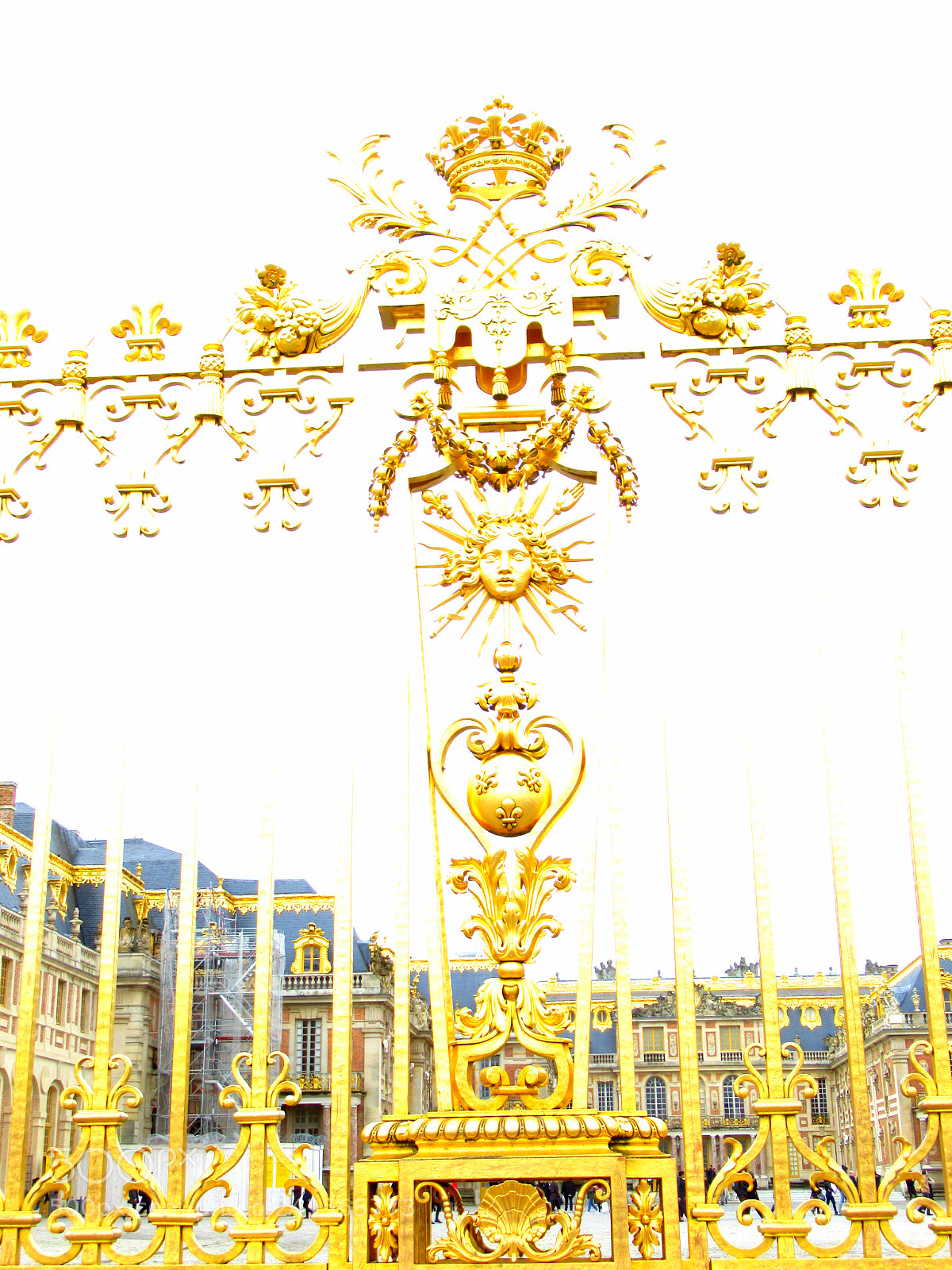 Canon PowerShot SX620 HS sample photo. Winter in versailles photography