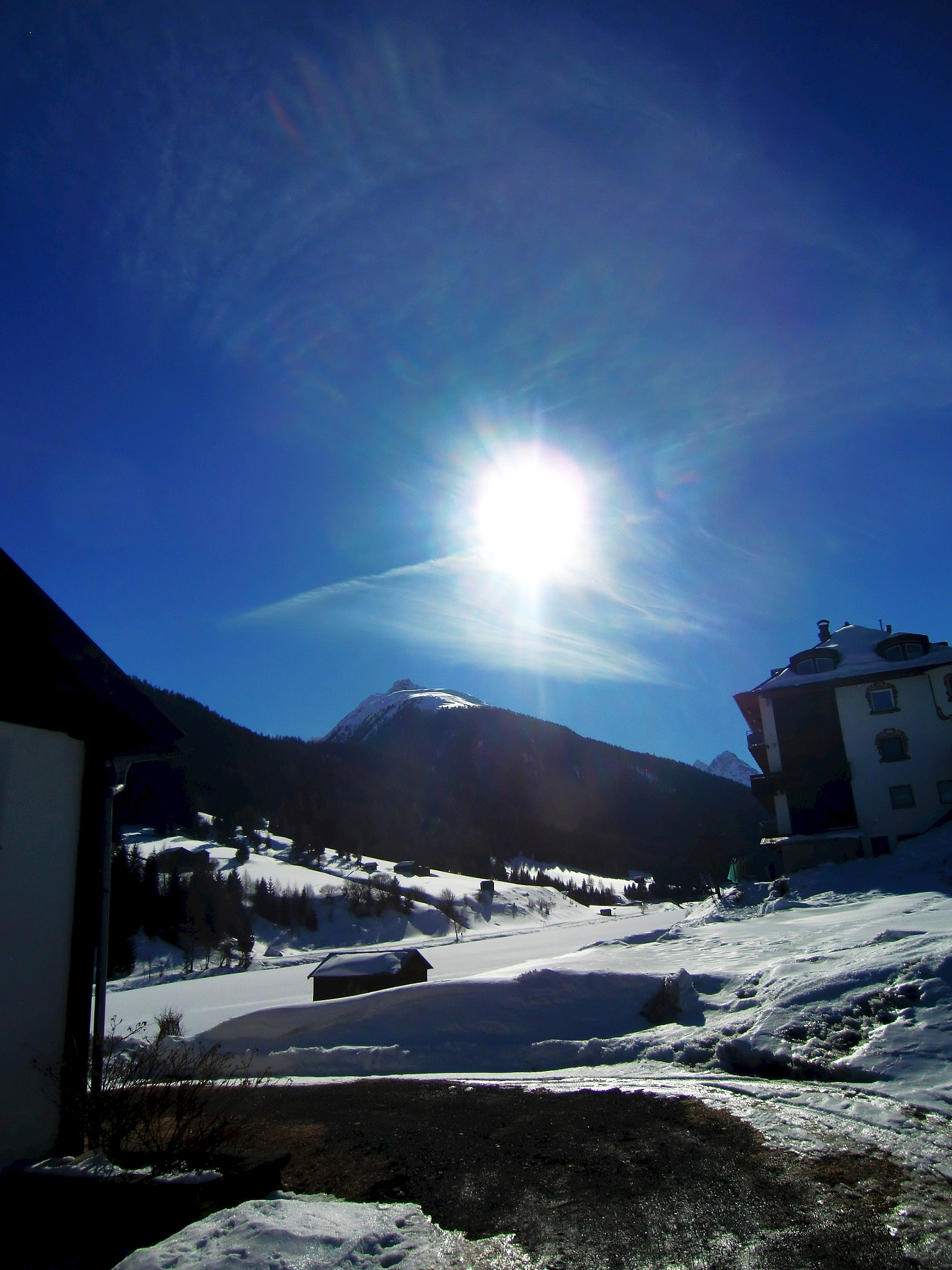 CASIO EX-H10 sample photo. Ischgl austria photography