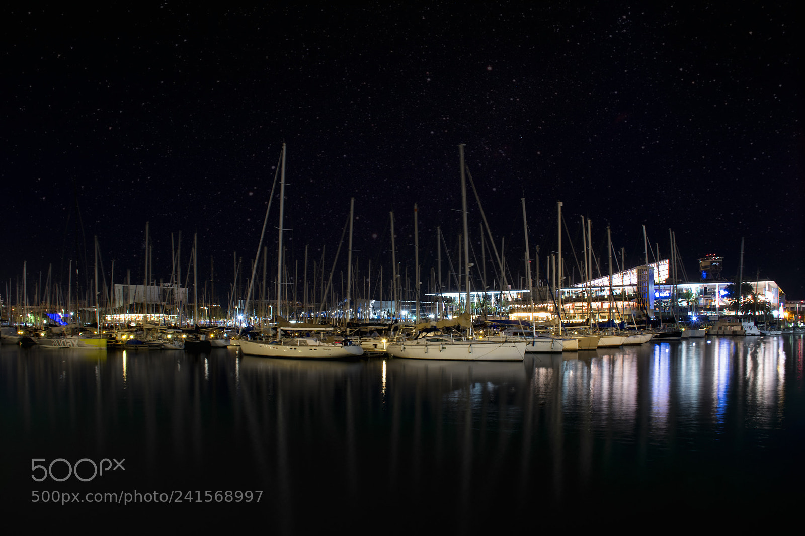 Nikon D7500 sample photo. Barcelona port photography