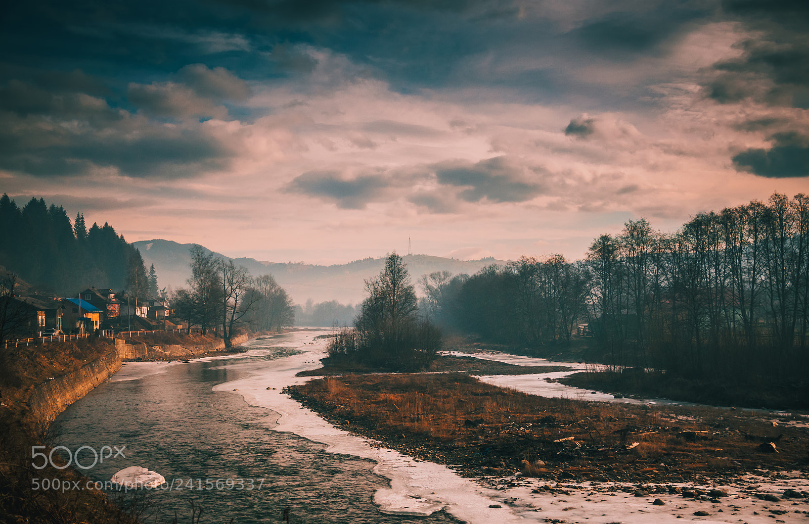 Nikon D90 sample photo. Fog in the mountains photography