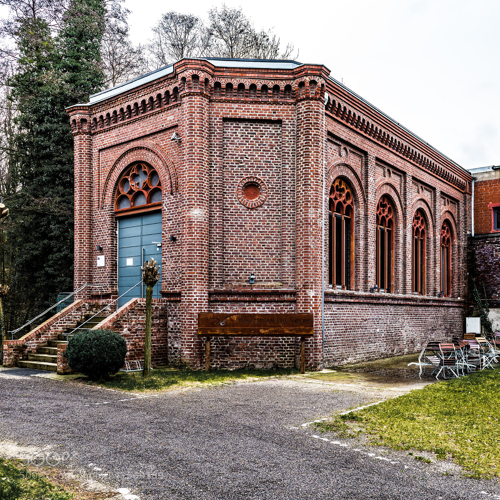 Nikon D810 sample photo. Backsteinkapelle photography