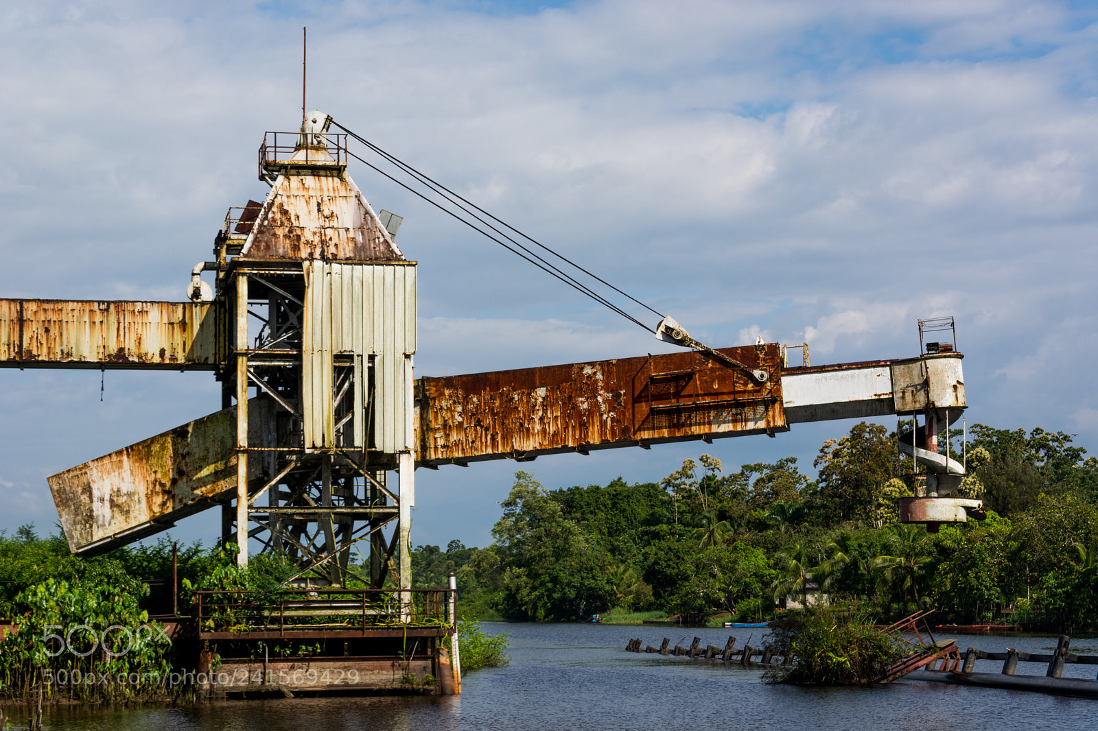 Nikon D7100 sample photo. Old rice factory in photography