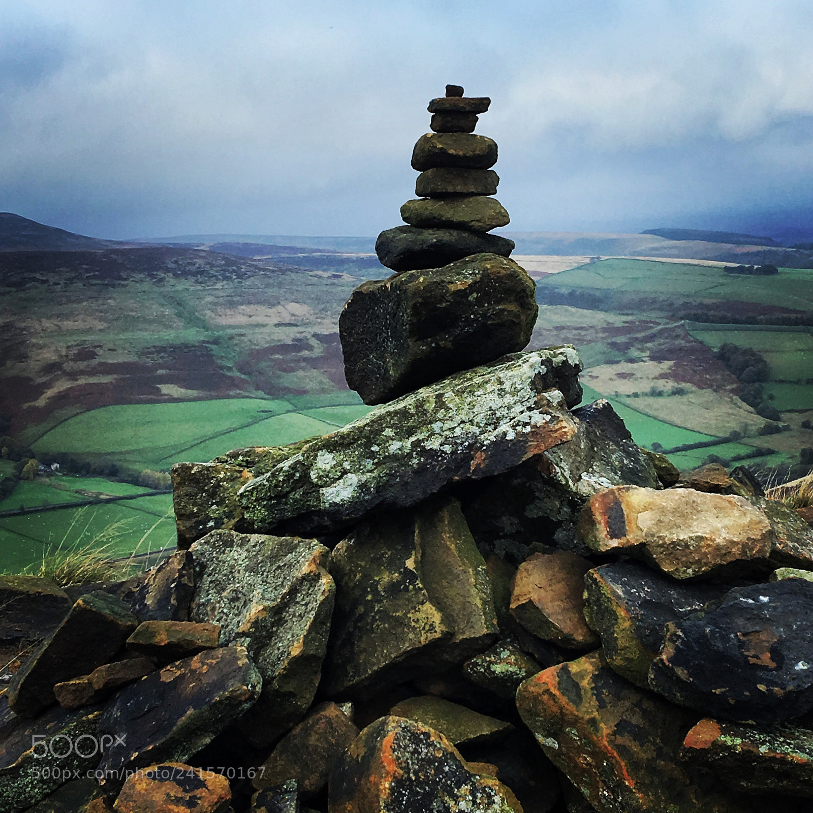 Apple iPhone 6s Plus sample photo. Rock cairn in the photography
