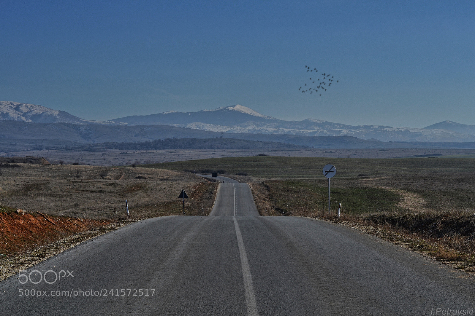Nikon D3100 sample photo. Endless road photography