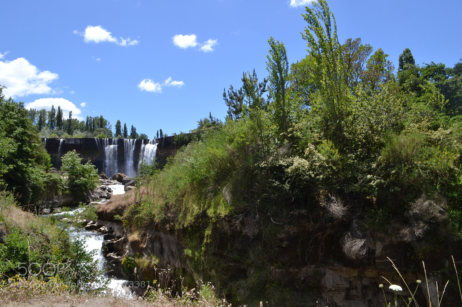 Nikon D3100 sample photo. Little waterfall photography