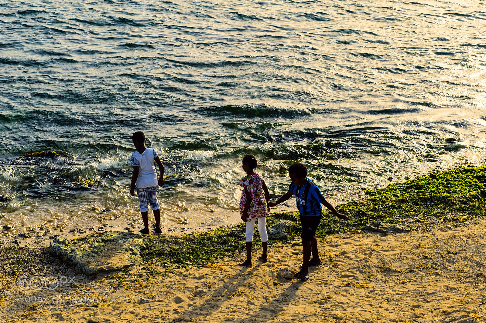 Nikon D700 sample photo. Kids and sea. photography