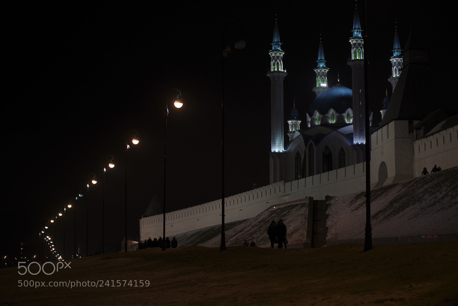 Pentax K-1 sample photo. Kazan street light photography