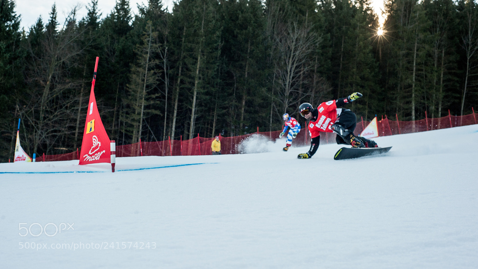Nikon D3 sample photo. Fis snowboard world cup photography