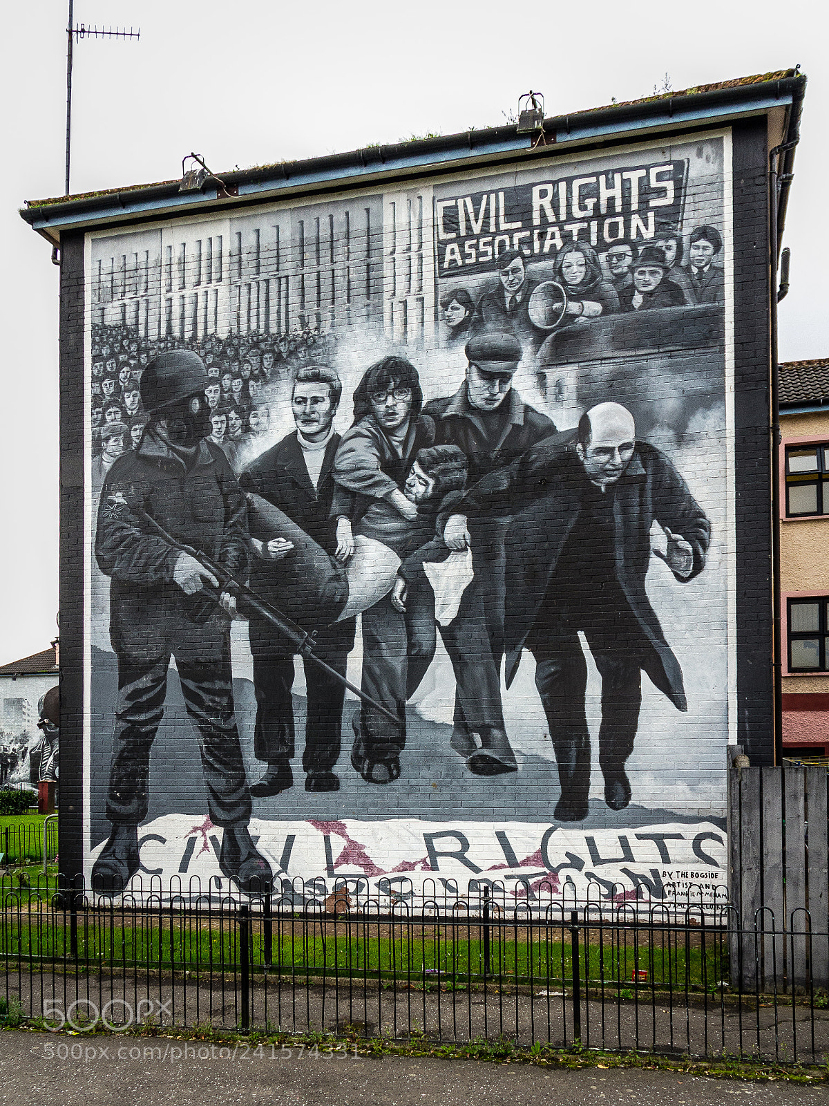 Canon EOS 600D (Rebel EOS T3i / EOS Kiss X5) sample photo. Mural in bogside photography