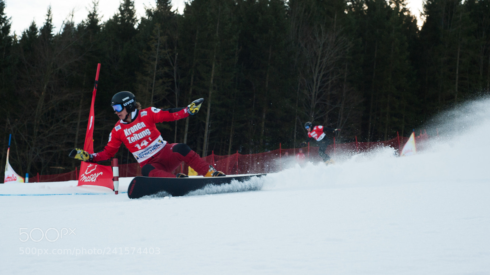 Nikon D3 sample photo. Fis snowboard world cup photography