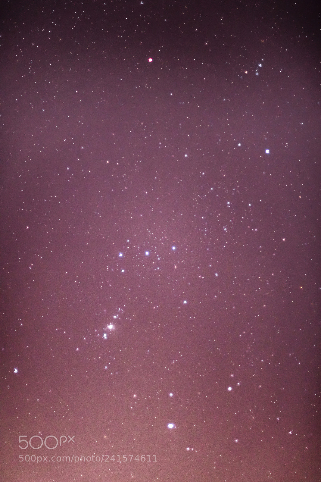 Canon EOS 760D (EOS Rebel T6s / EOS 8000D) sample photo. Orion constallation photography