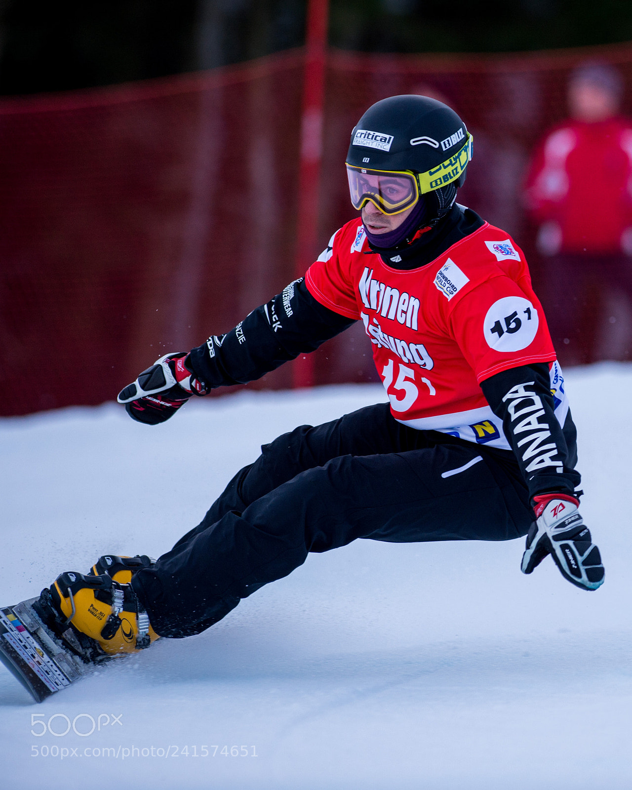 Nikon D4 sample photo. Fis snowboard world cup photography