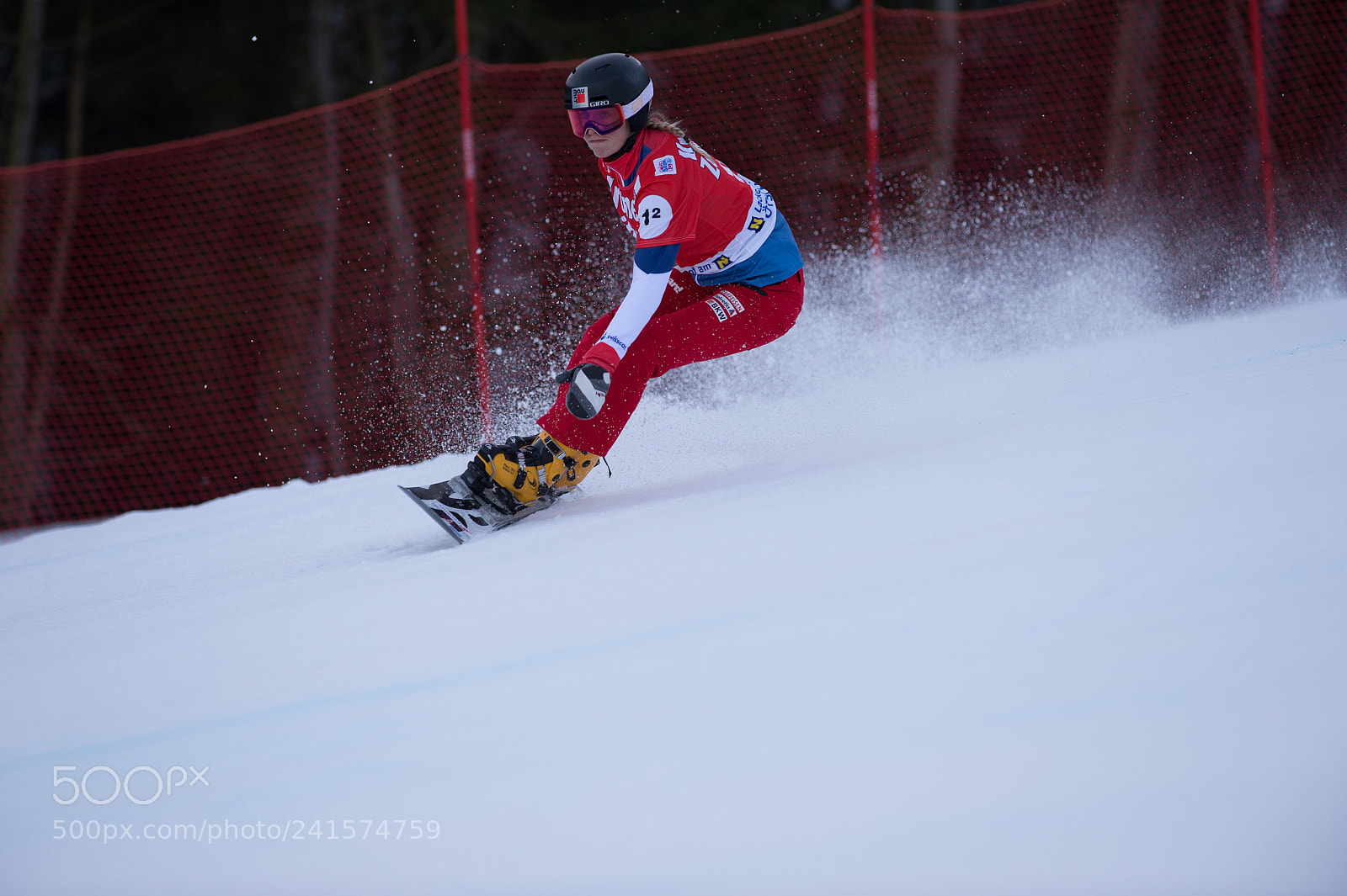 Nikon D4 sample photo. Fis snowboard world cup photography