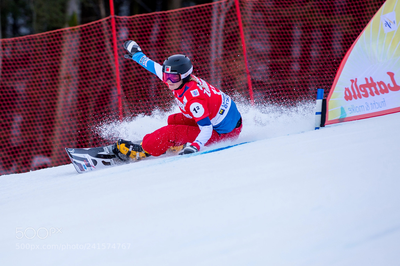 Nikon D4 sample photo. Fis snowboard world cup photography