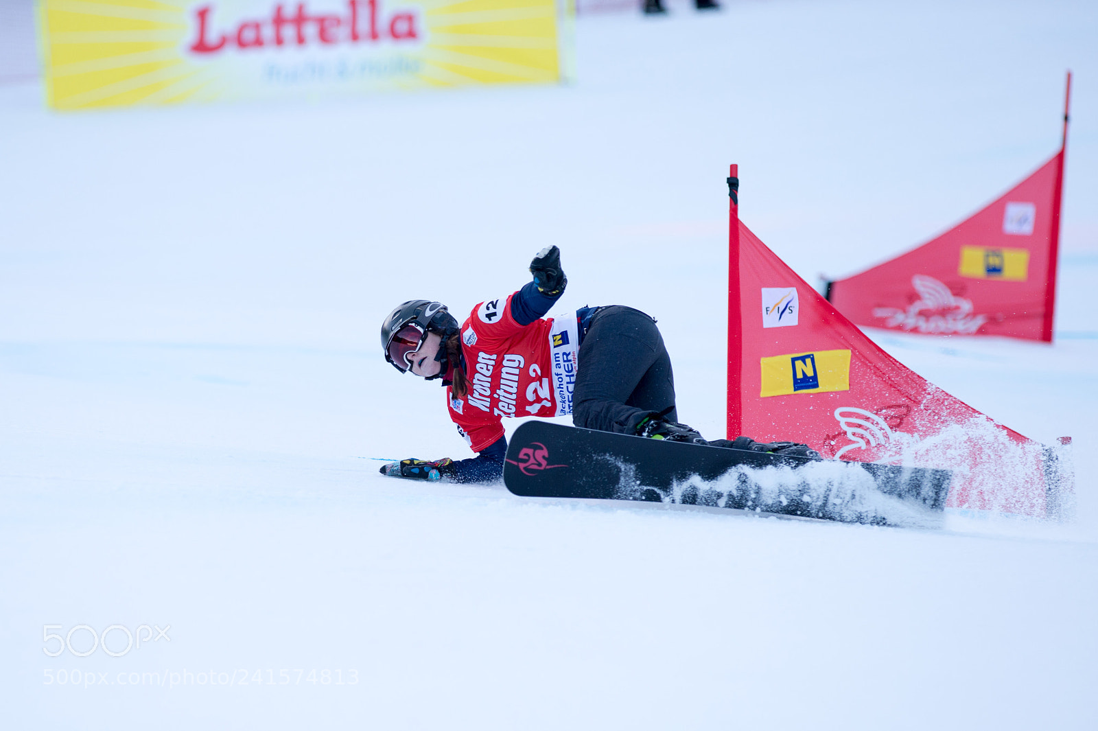 Nikon D4 sample photo. Fis snowboard world cup photography