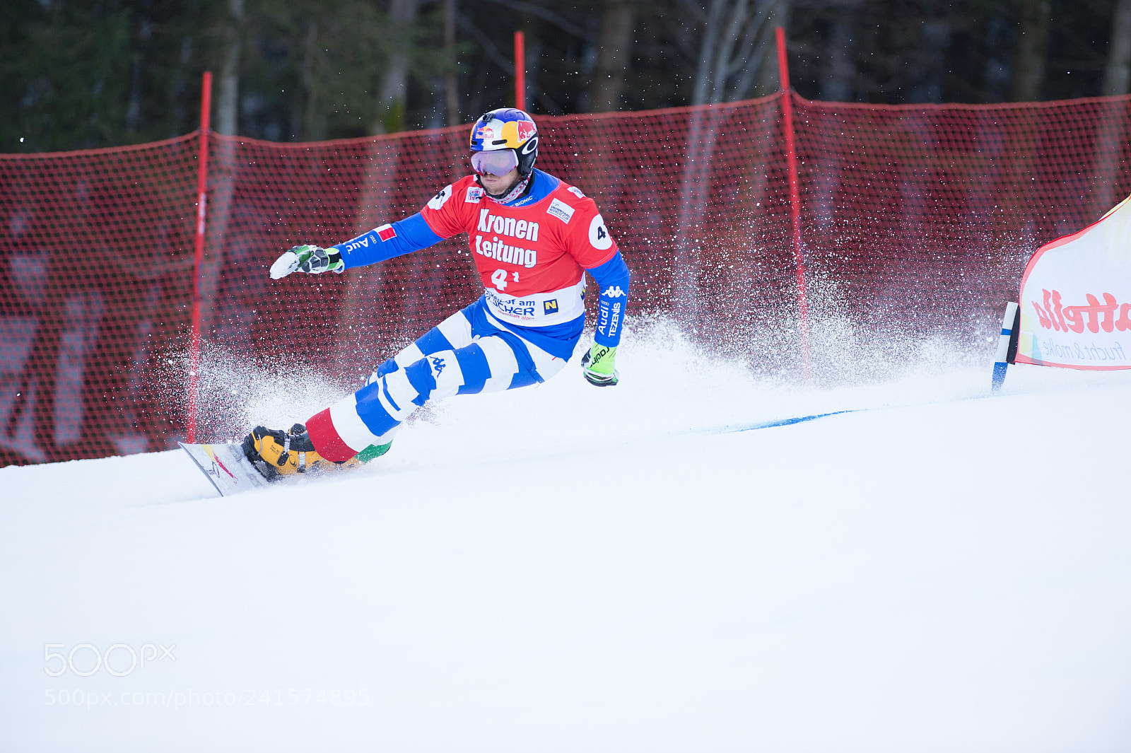 Nikon D4 sample photo. Fis snowboard world cup photography
