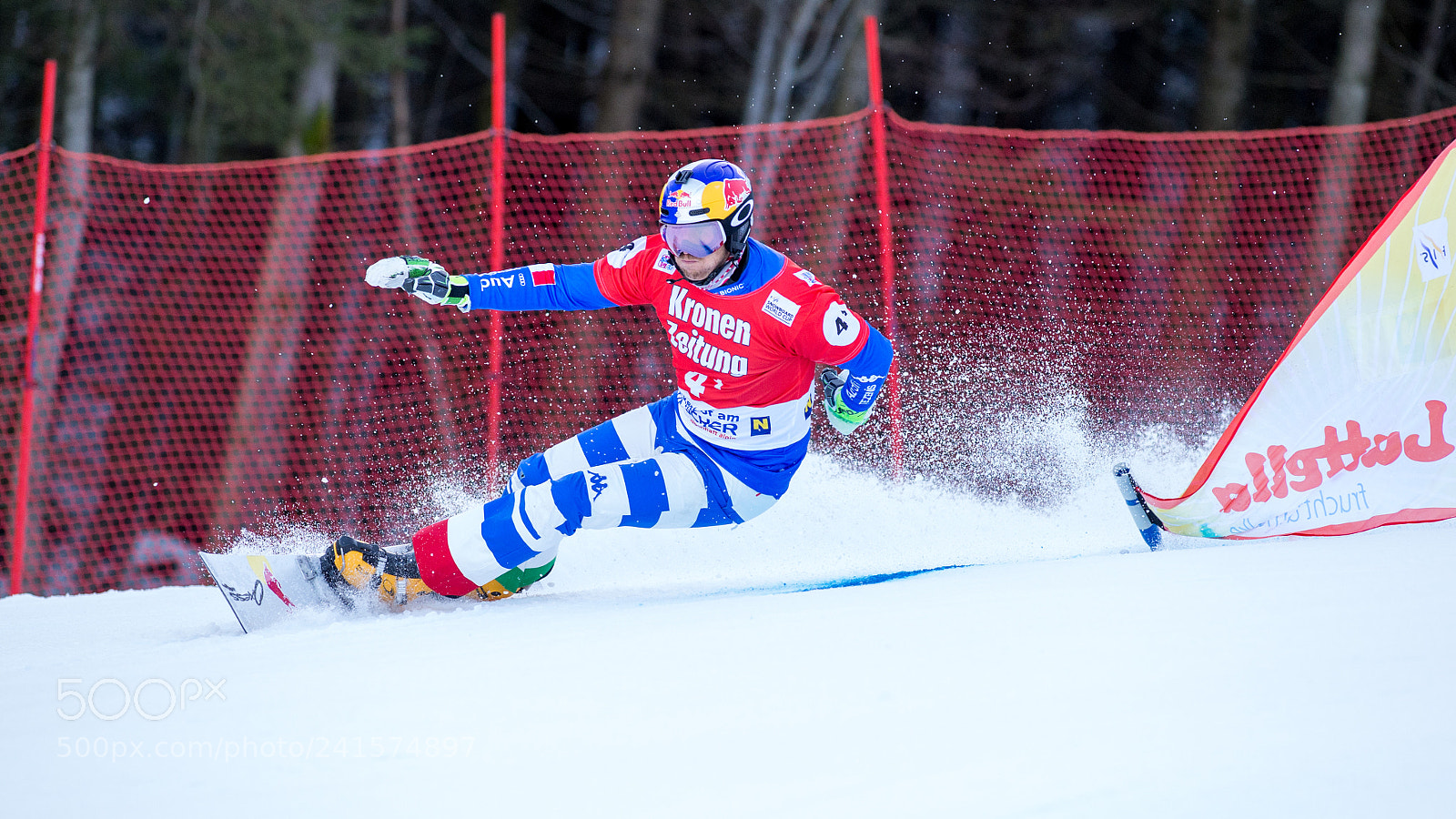 Nikon D4 sample photo. Fis snowboard world cup photography