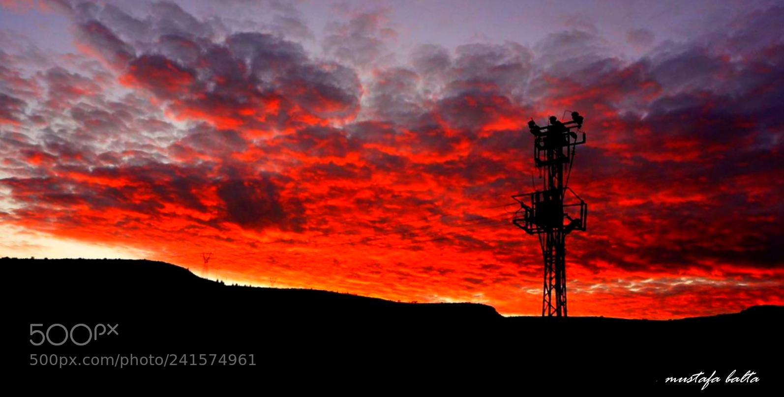 Sony Alpha NEX-6 sample photo. Minicix life " fire sky " photography