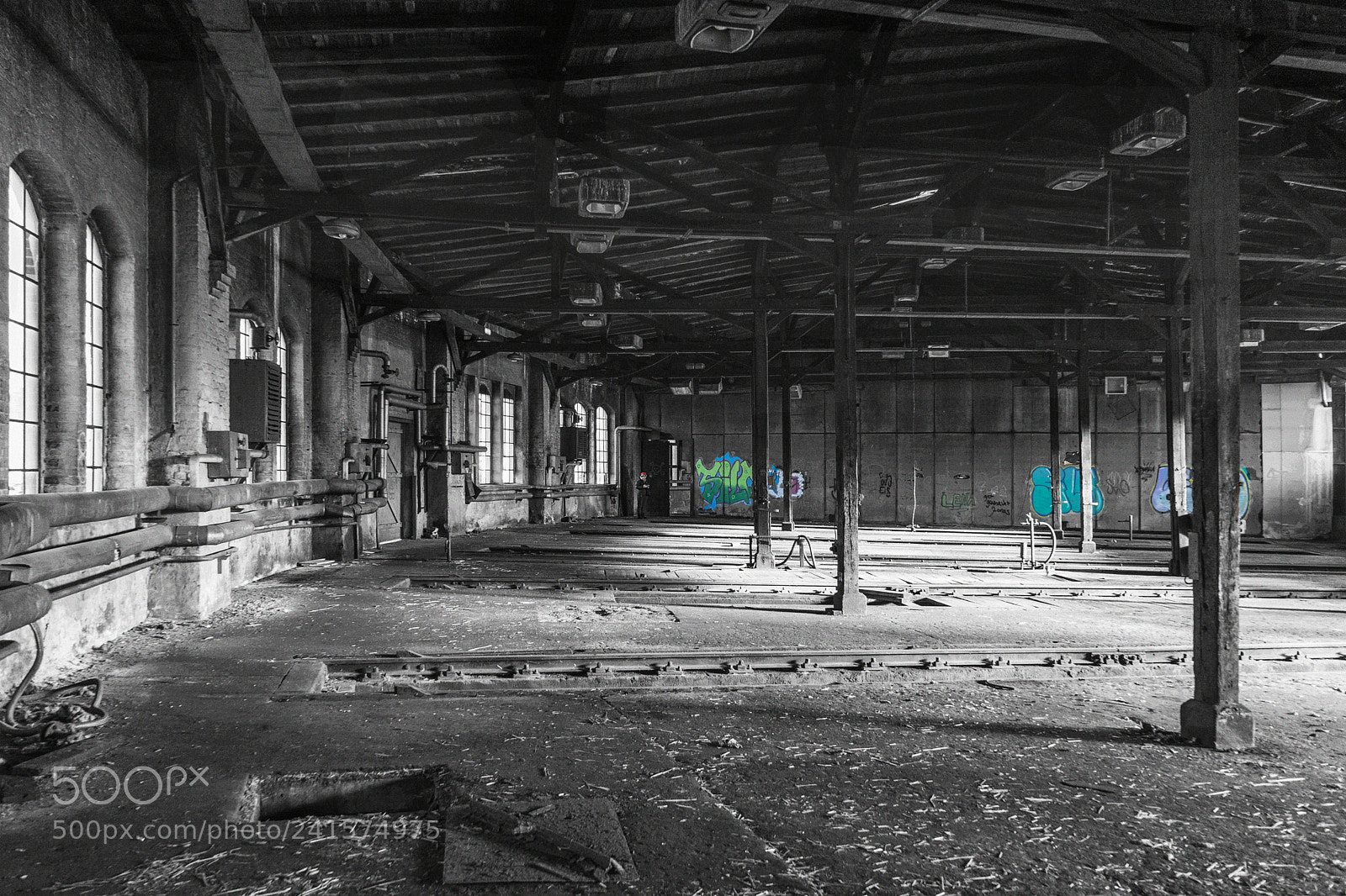 Sony a7 sample photo. Elstal railway yard established 1909 photography