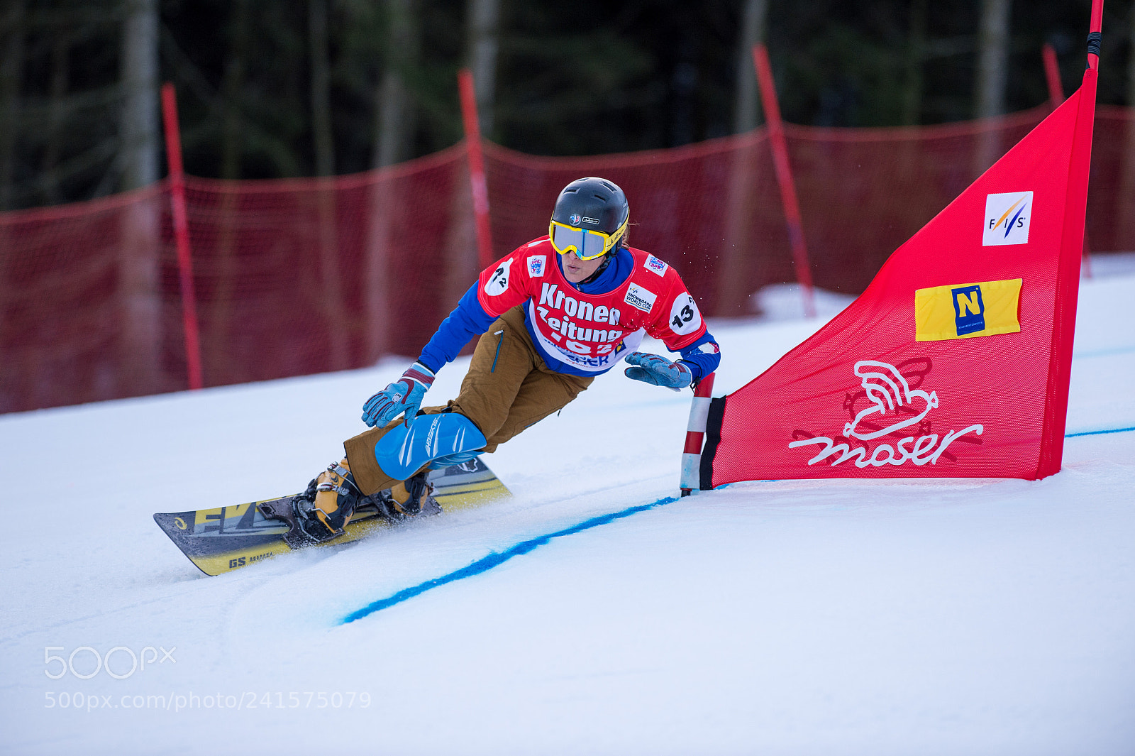 Nikon D4 sample photo. Fis snowboard world cup photography