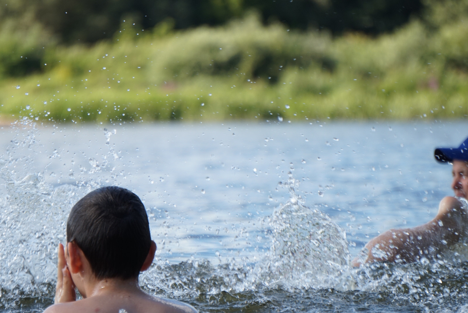 Sony Alpha QX1 sample photo. Oka river :) photography