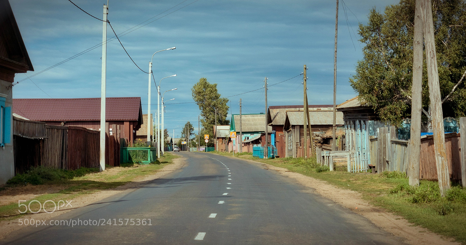 Olympus OM-D E-M5 II sample photo. The road home / Дорога домой photography