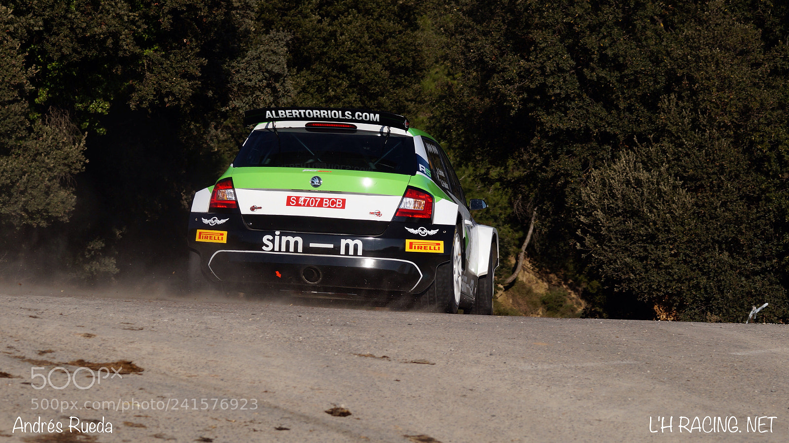 Sony SLT-A57 sample photo. Rally skoda fabia r5 photography