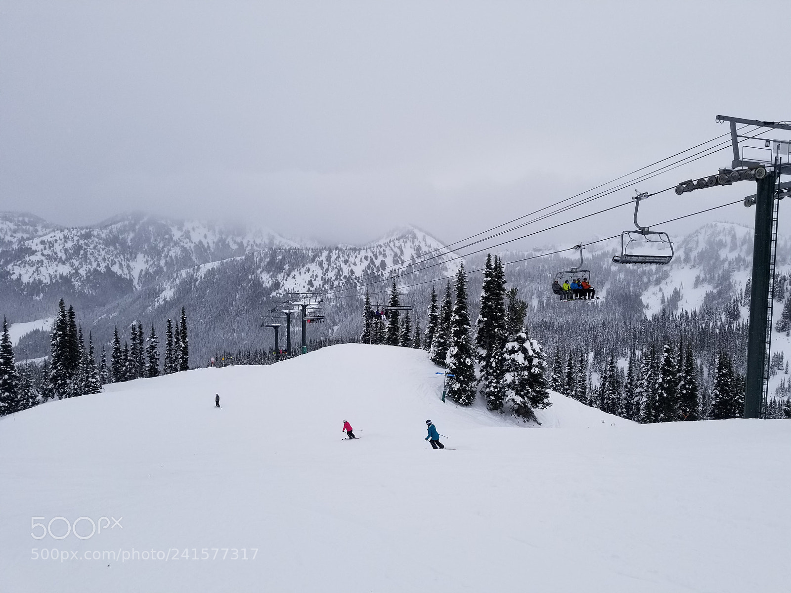Samsung Galaxy S8+ sample photo. Ski mountain photography
