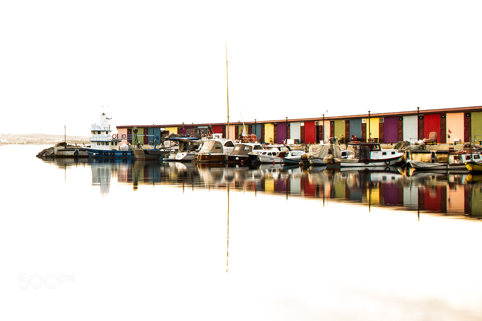 Canon EOS 60D sample photo. Harbor surrealist photography