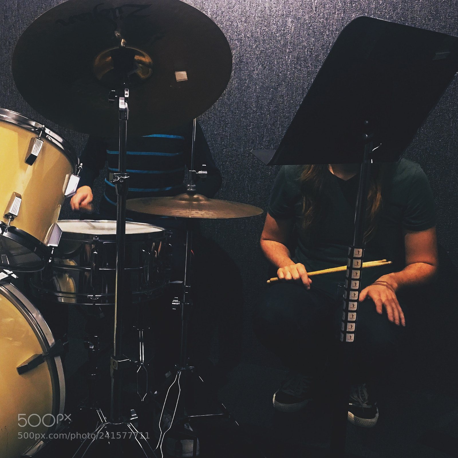 Apple iPhone 6s Plus sample photo. Drum lesson. photography