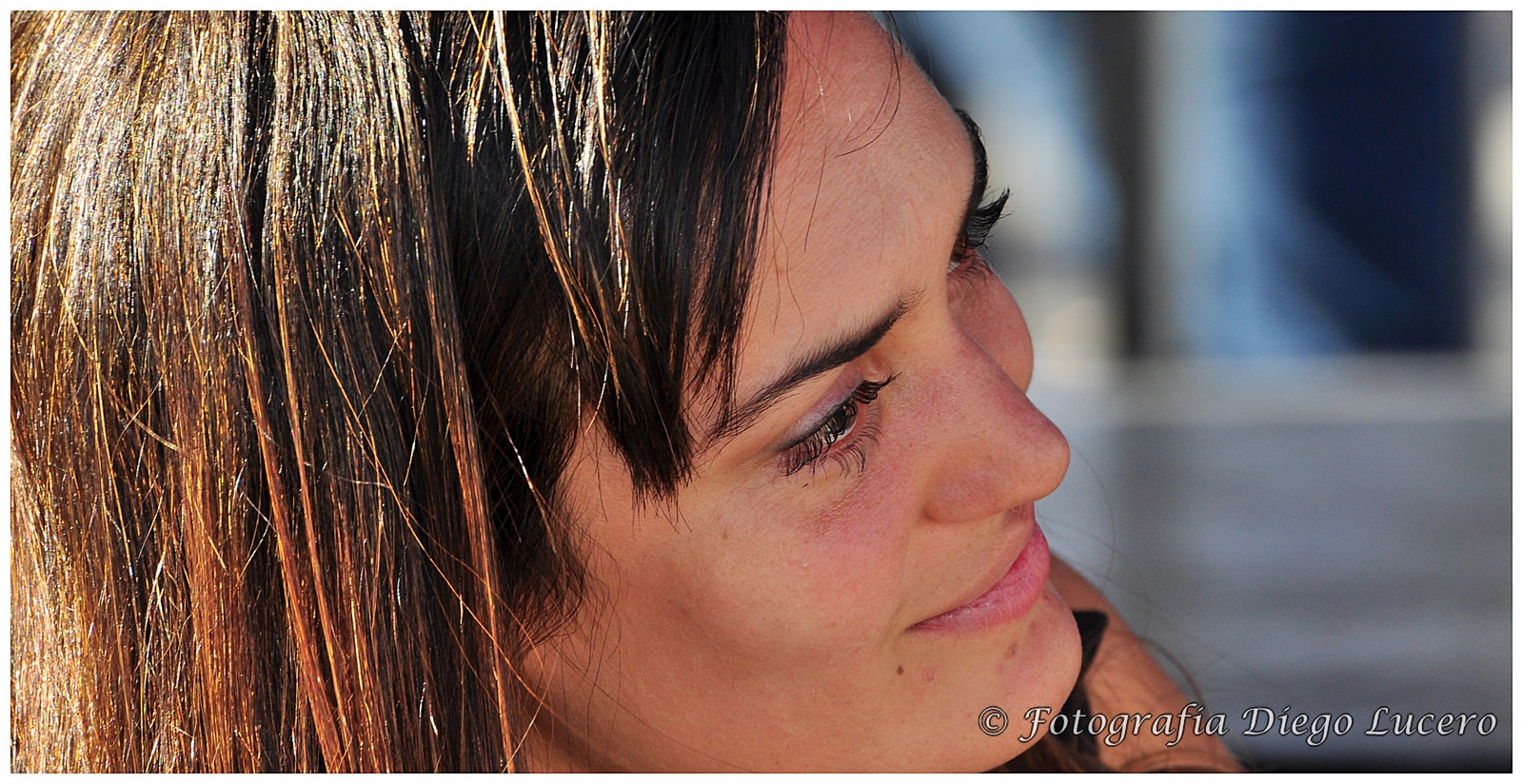 Nikon D90 sample photo. Woman face photography