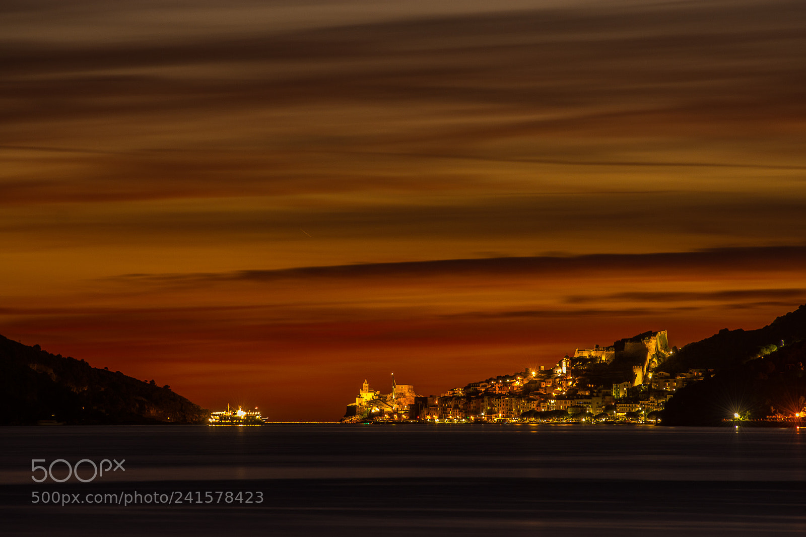 Nikon D7200 sample photo. Tramonto su portovenere photography