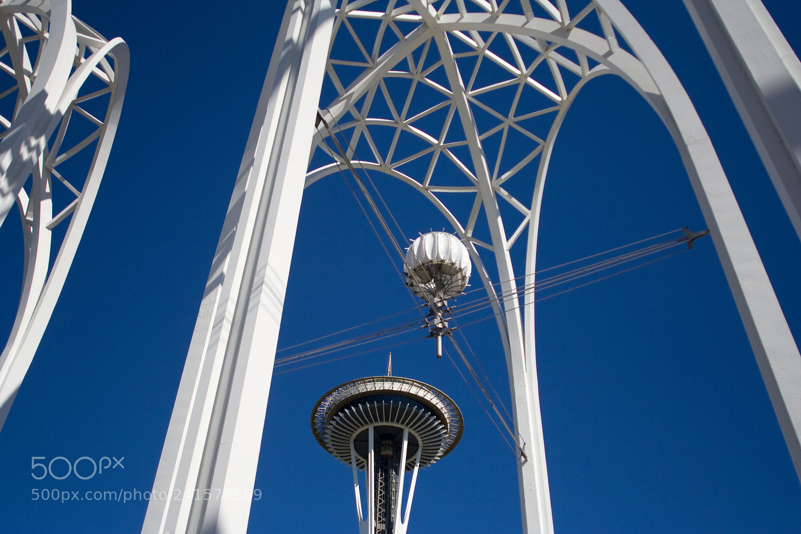 Canon EOS 350D (EOS Digital Rebel XT / EOS Kiss Digital N) sample photo. Seattle space needle photography