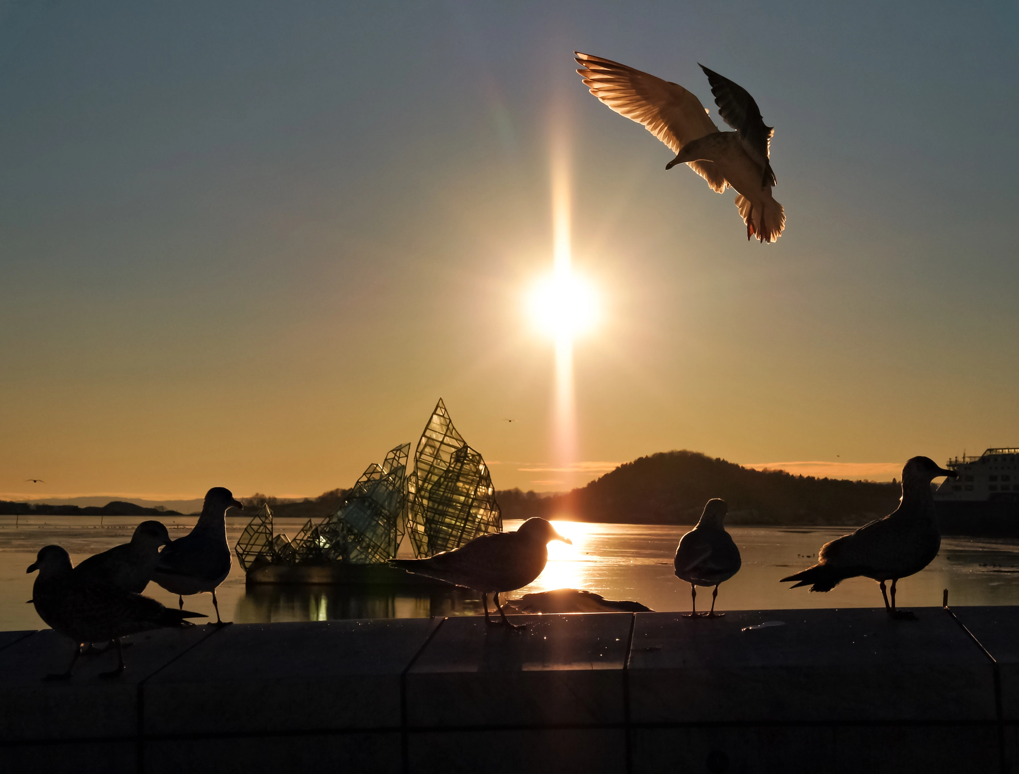 Sony Alpha NEX-C3 sample photo. Landing in oslo photography