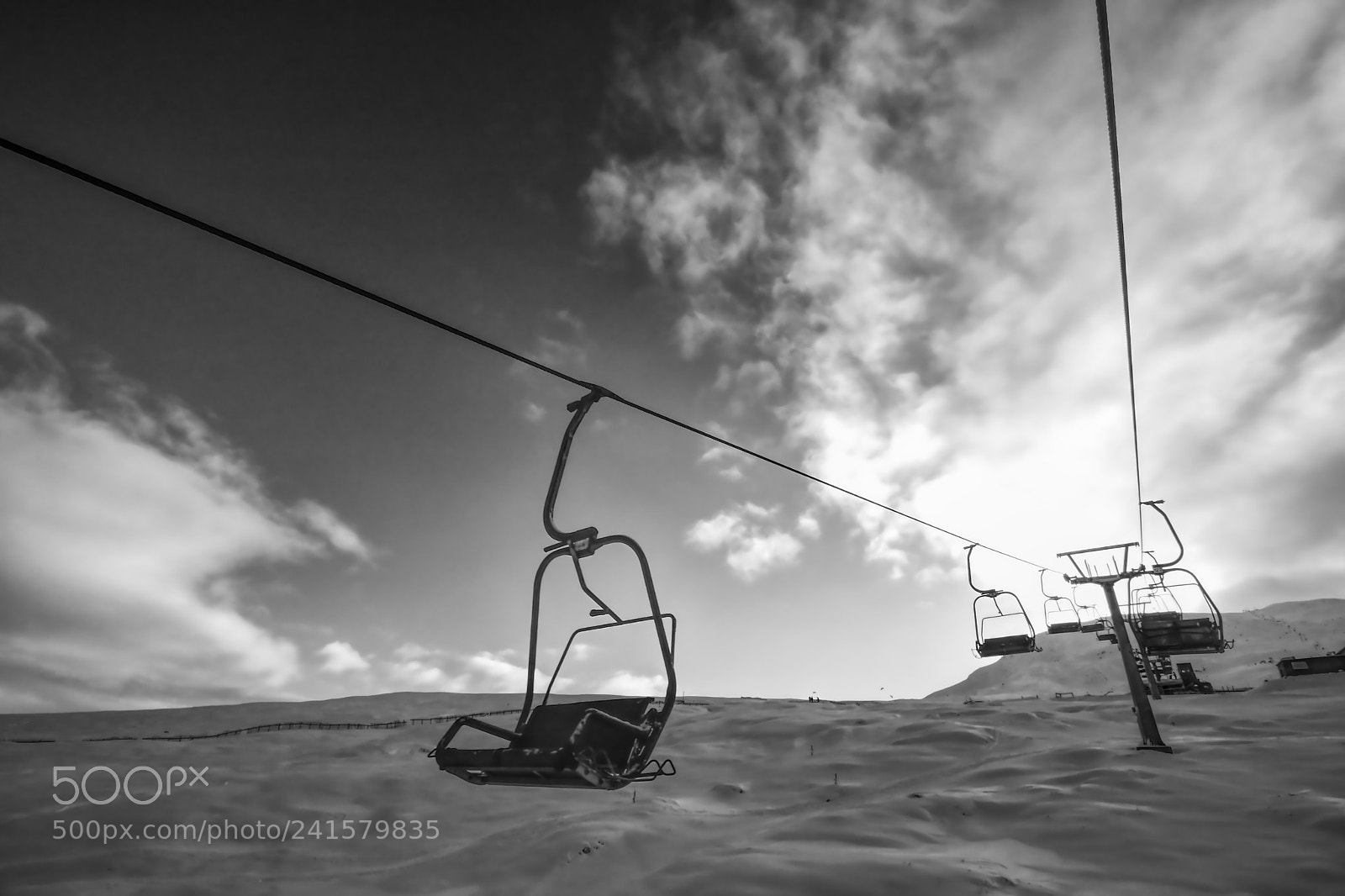 Canon EOS 750D (EOS Rebel T6i / EOS Kiss X8i) sample photo. Glencoe chair lifts  photography