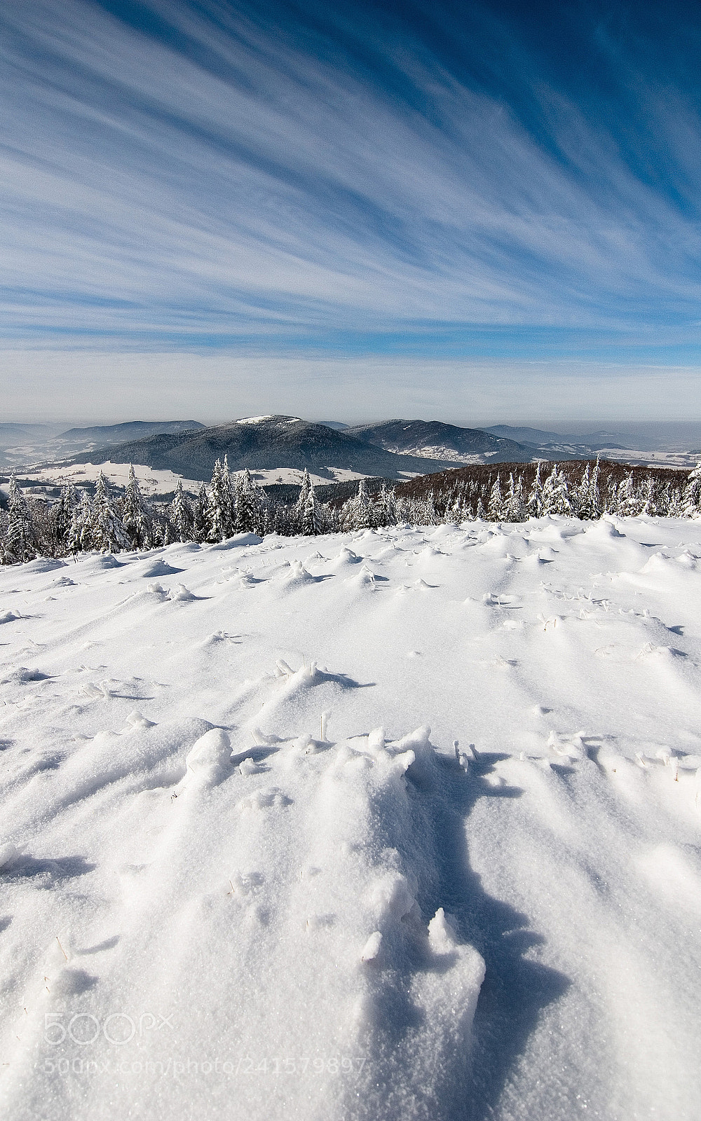 Canon EOS 30D sample photo. Winter in beskid wyspowy photography