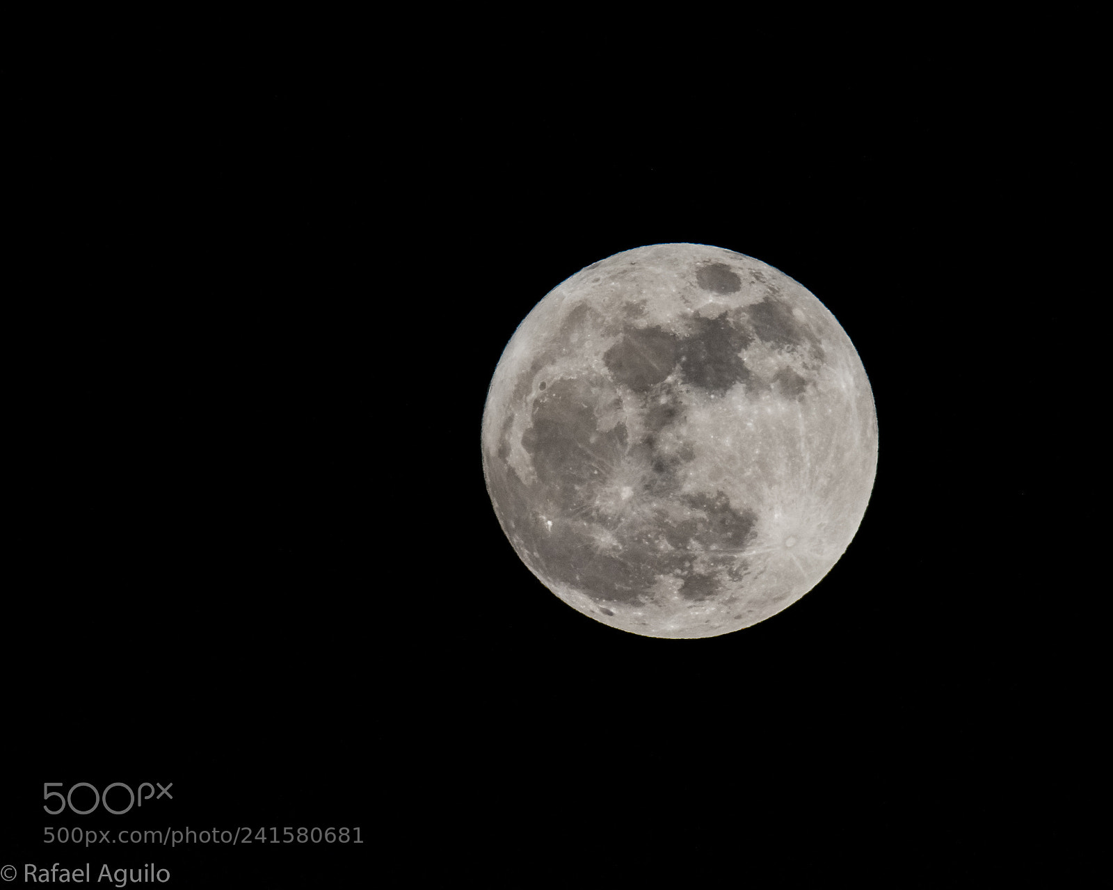 Nikon D7200 sample photo. The "trifecta" super moon photography
