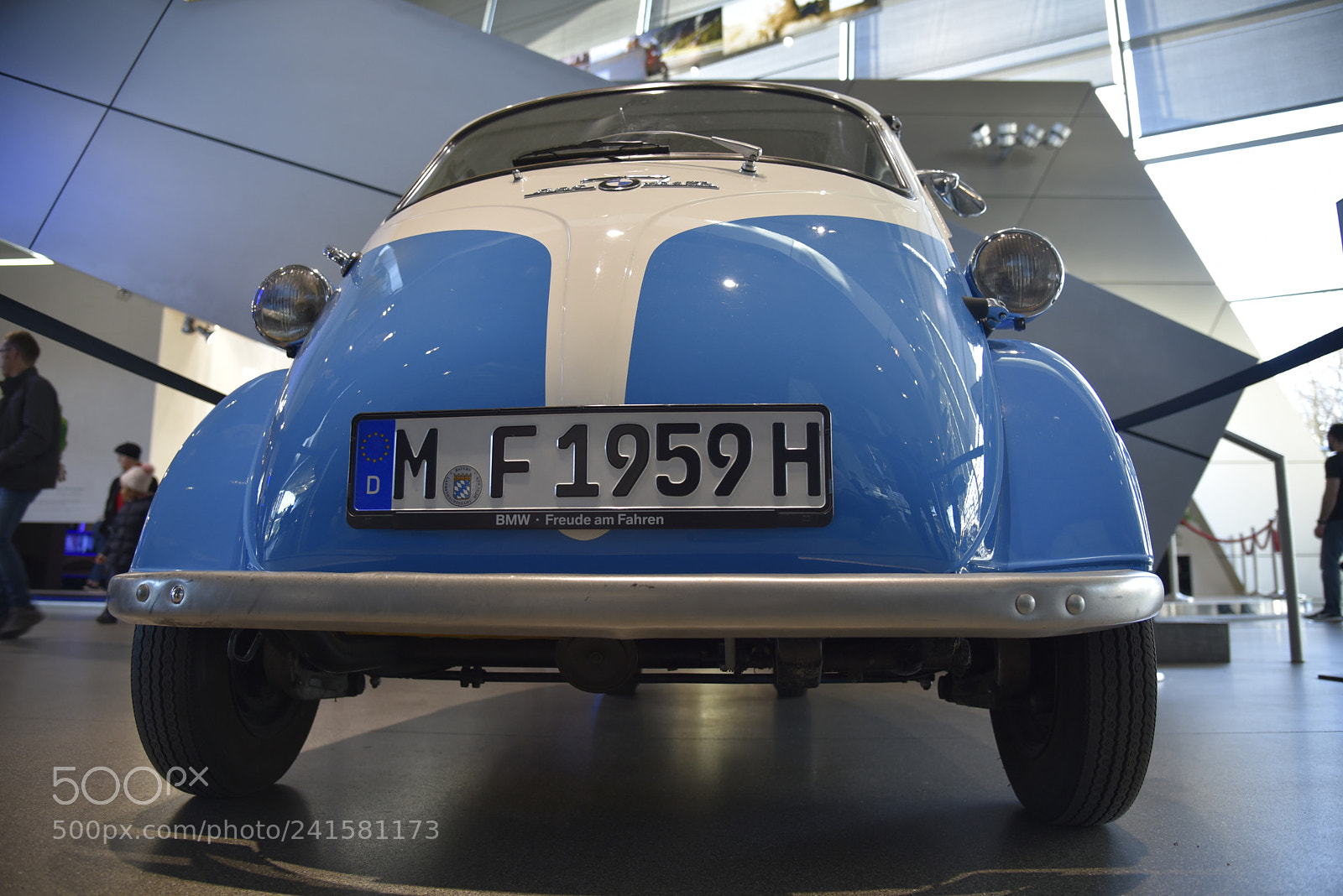 Nikon AF-S Nikkor 24-120mm F4G ED VR sample photo. 2018_01_munich_bmw_isetta_02 photography