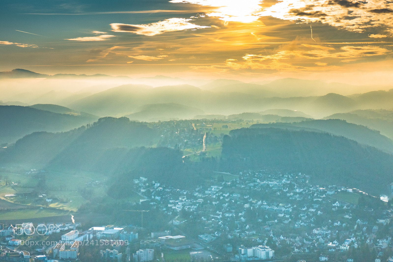 Panasonic DMC-TZ101 sample photo. Liestal, blick vom aussichtsturm photography