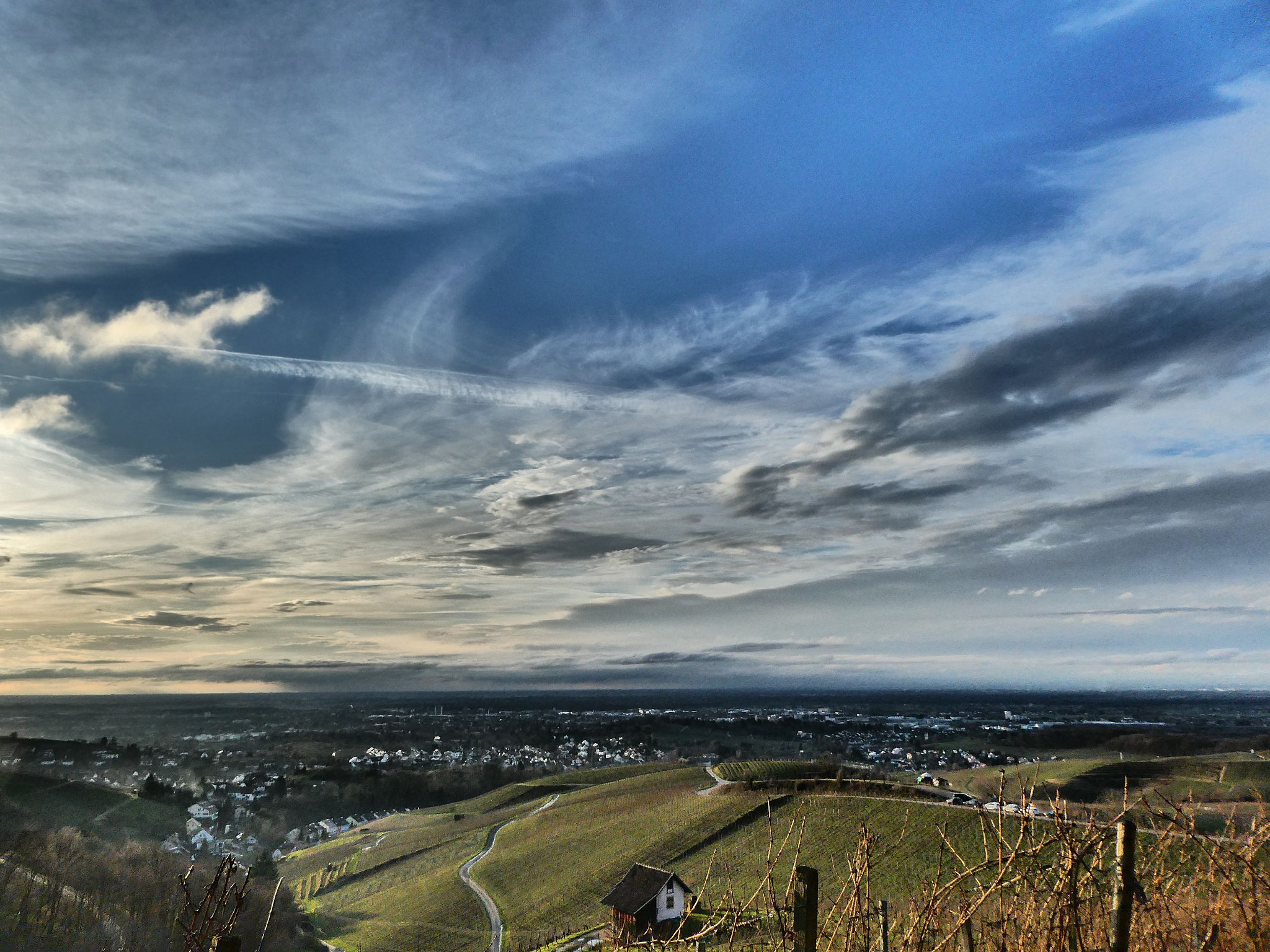 Panasonic DC-TZ91 sample photo. Blick über offenburg photography