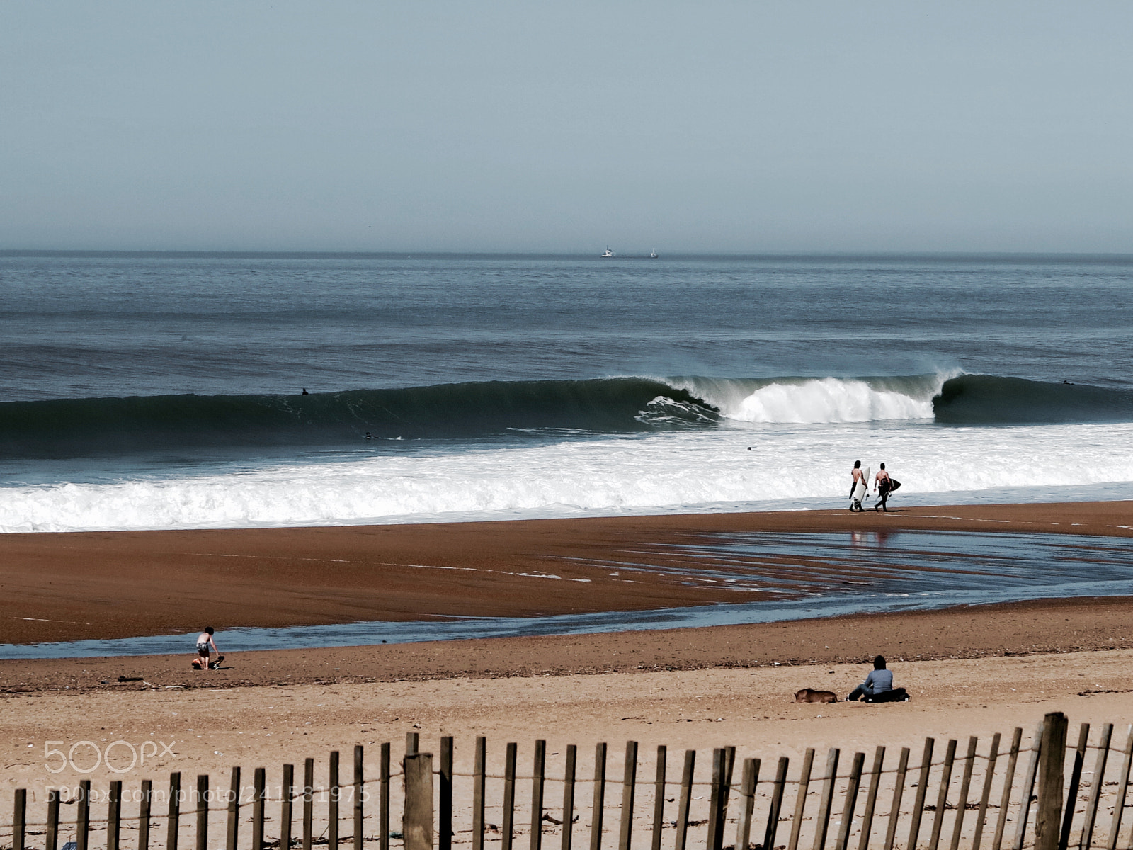 Canon PowerShot G1 X sample photo. Surfing in anglet-biarritz photography