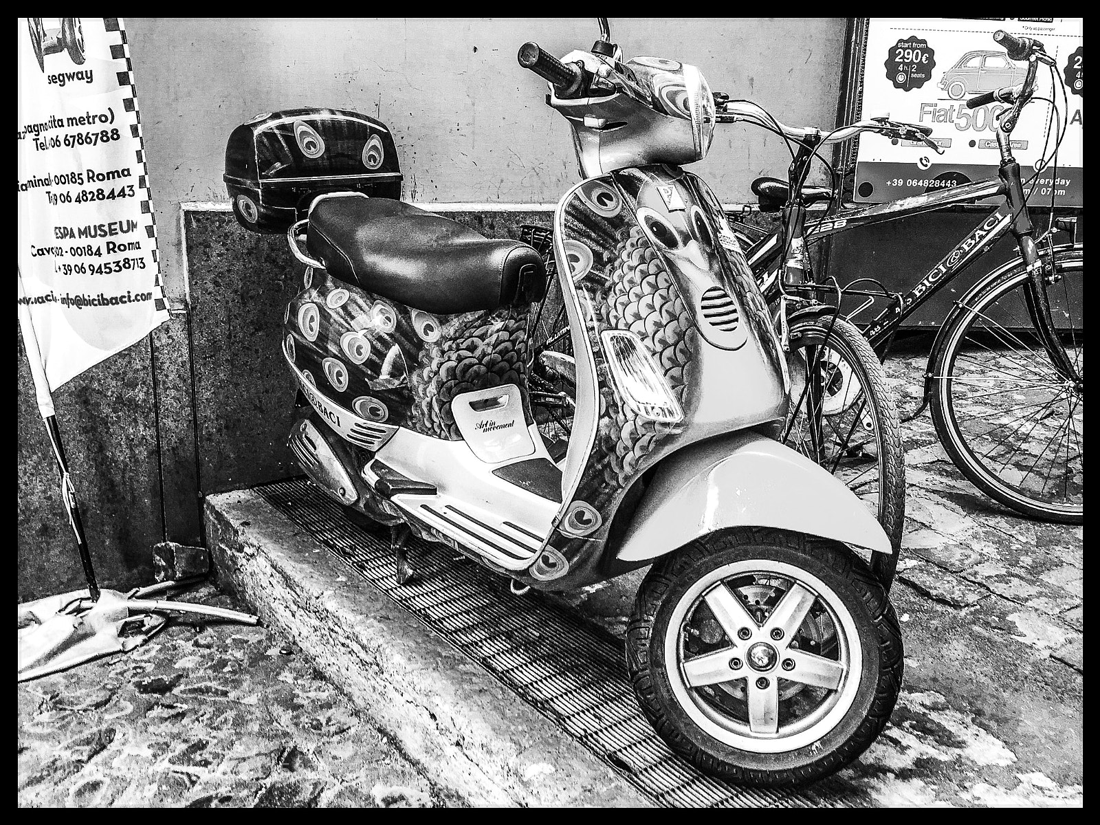 Apple iPhone 6 sample photo. 2017 la vespa pavone photography
