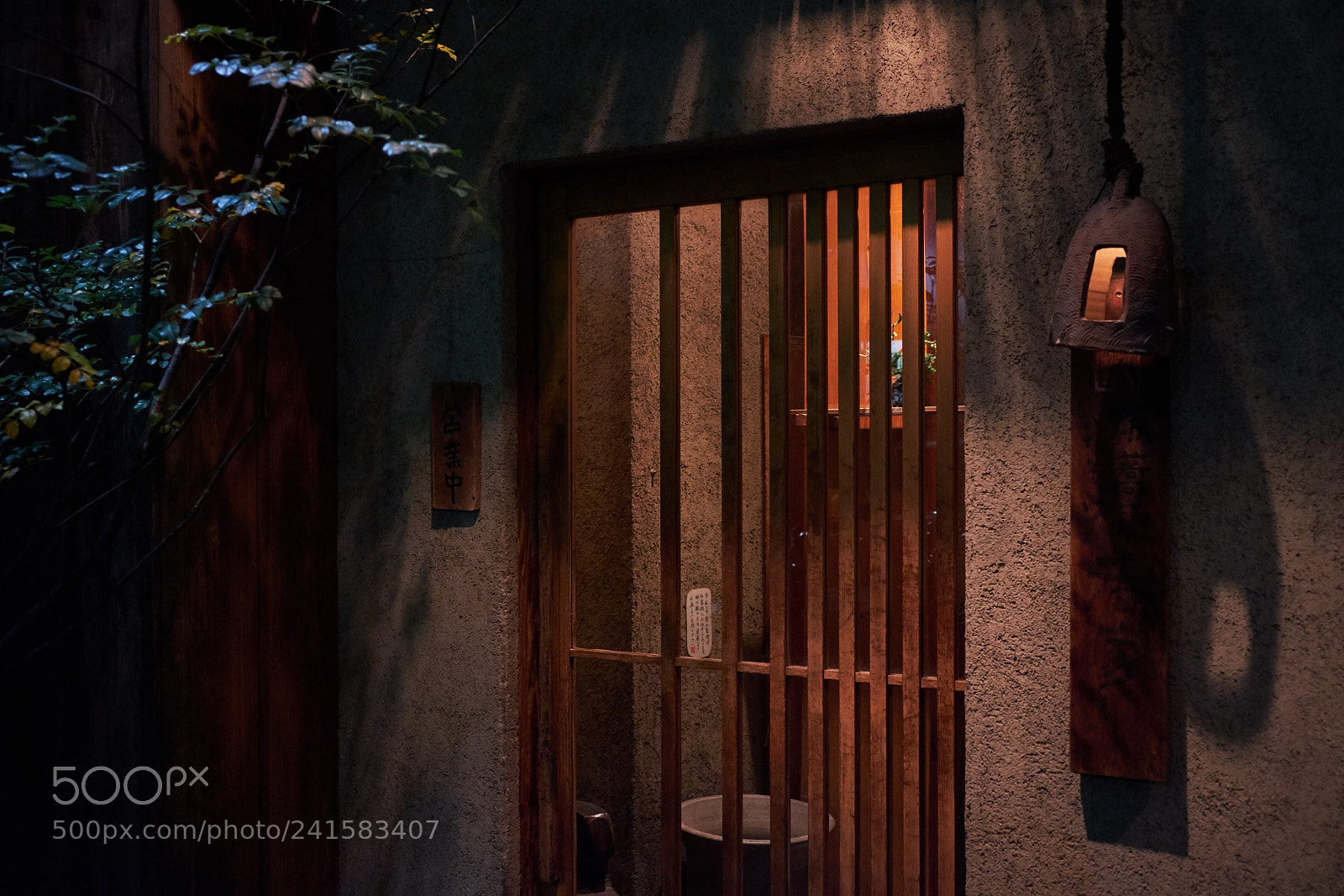 Fujifilm X-T20 sample photo. Restaurant entrance photography