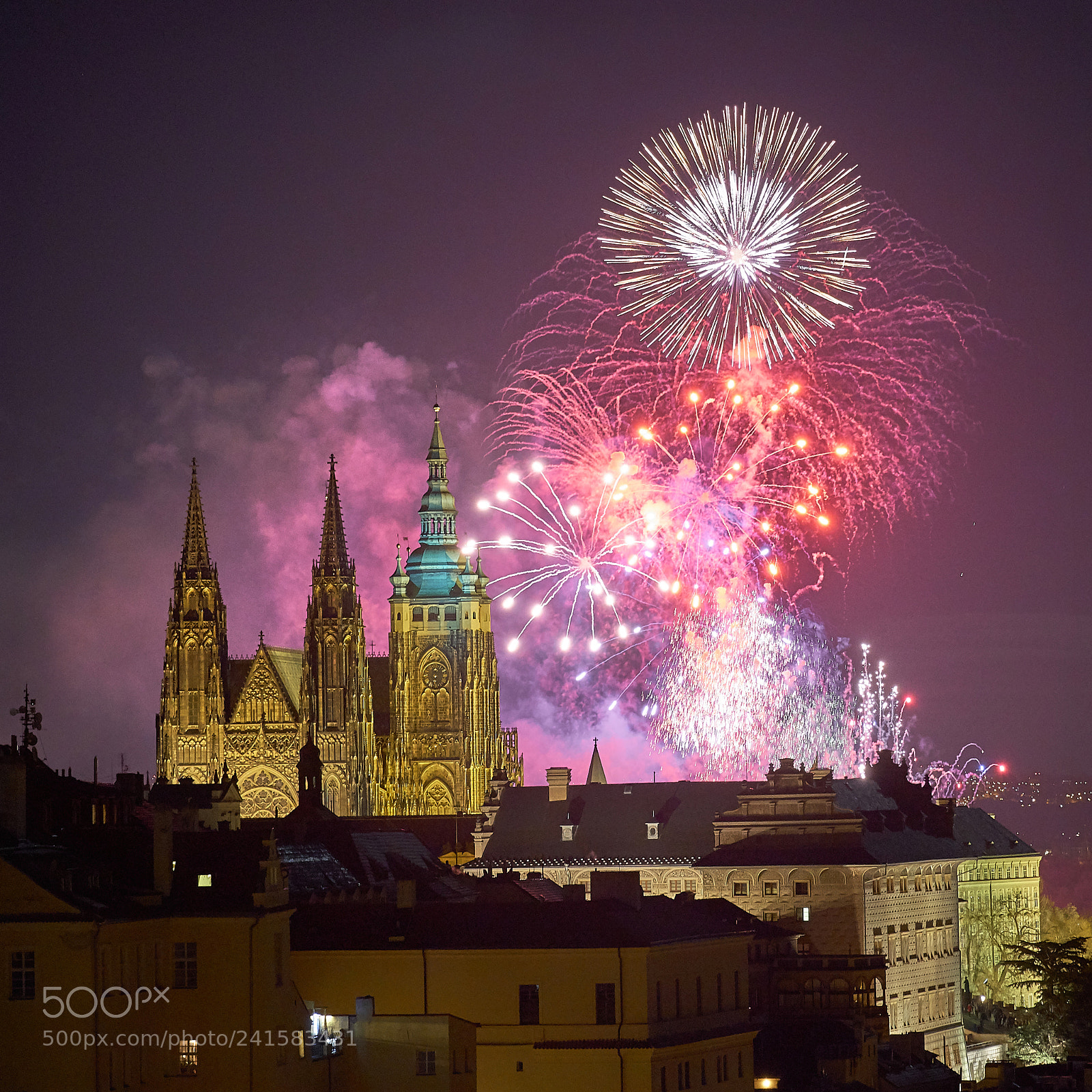 Fujifilm X-T20 sample photo. New year in prague photography