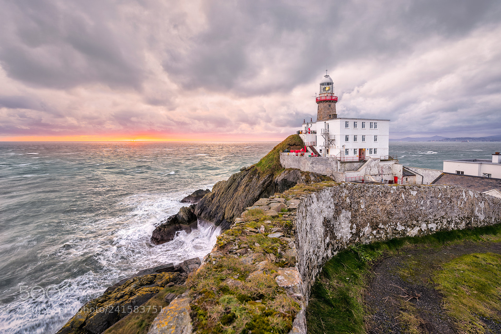 Nikon D810 sample photo. Baily lighthouse, dublin, ireland photography