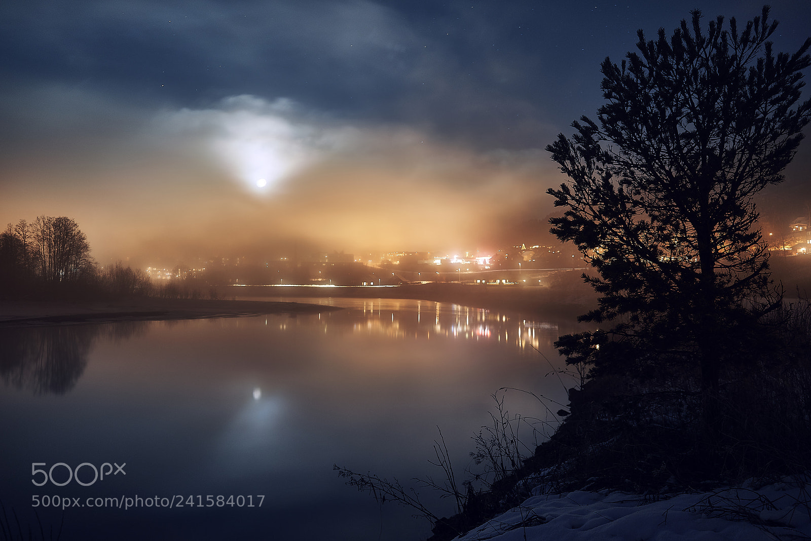 Sony a7R sample photo. Night photography