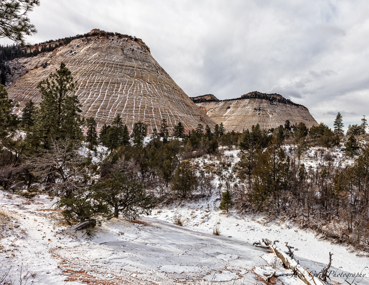 Canon EOS 5DS sample photo. Checkerboard mesa zion national photography